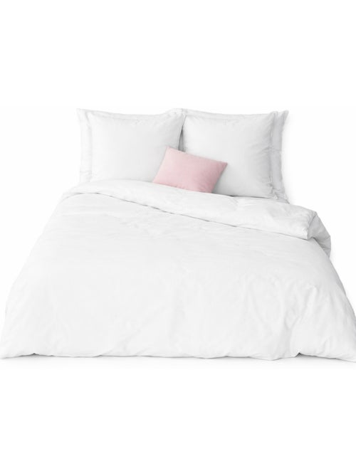 Completo letto in cotone e lino lavato tinta unita - Kiabi Completo letto in cotone e lino lavato tinta unita - Kiabi