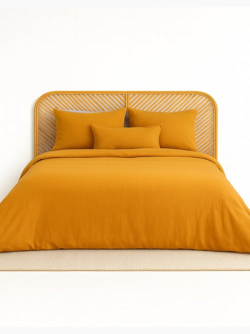 Completo letto in garza di cotone tinta unita - Kiabi