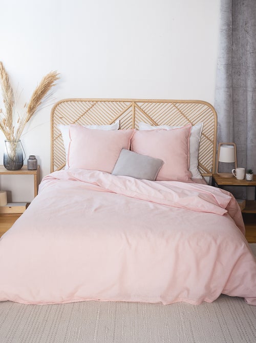 Completo letto in misto lino - 2 piazze - Kiabi