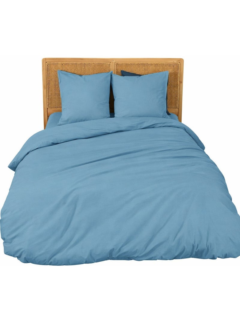 Completo letto in percalle Bianco - Kiabi
