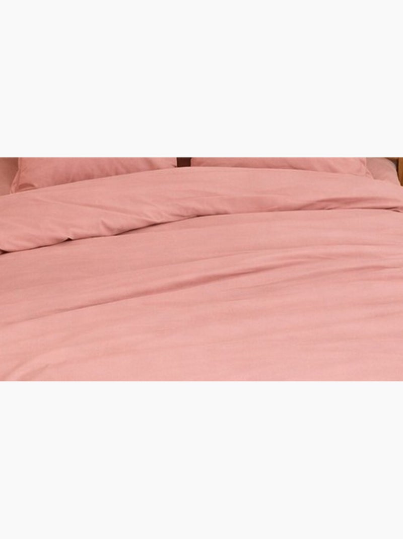 Completo letto in percalle Rosa - Kiabi