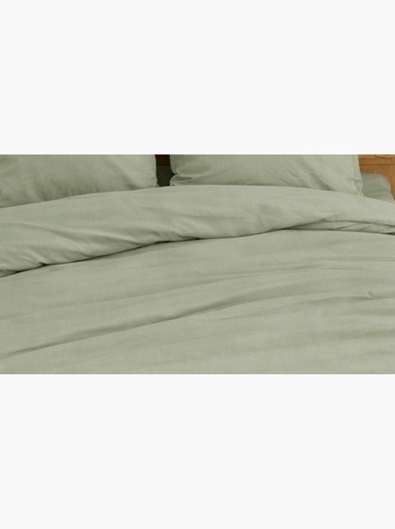 Completo letto in percalle Verde - Kiabi