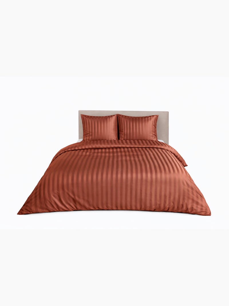 Completo letto in raso Arancione - Kiabi