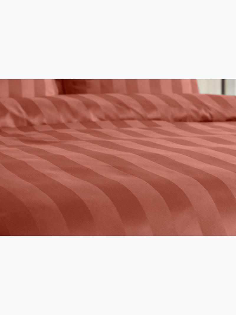 Completo letto in raso Arancione - Kiabi