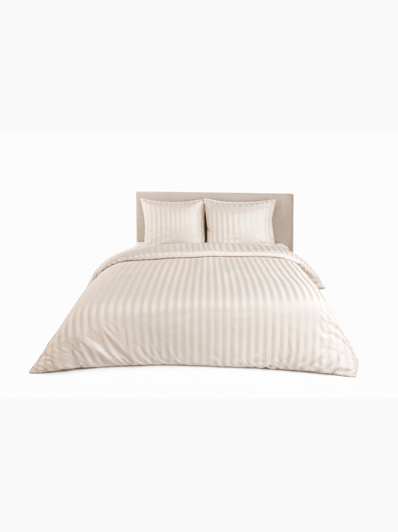 Completo letto in raso Beige - Kiabi