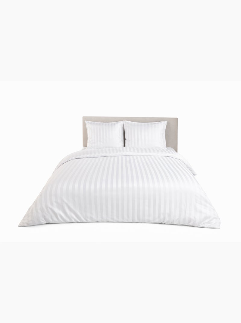 Completo letto in raso Bianco - Kiabi