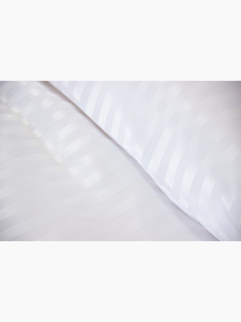 Completo letto in raso Bianco - Kiabi