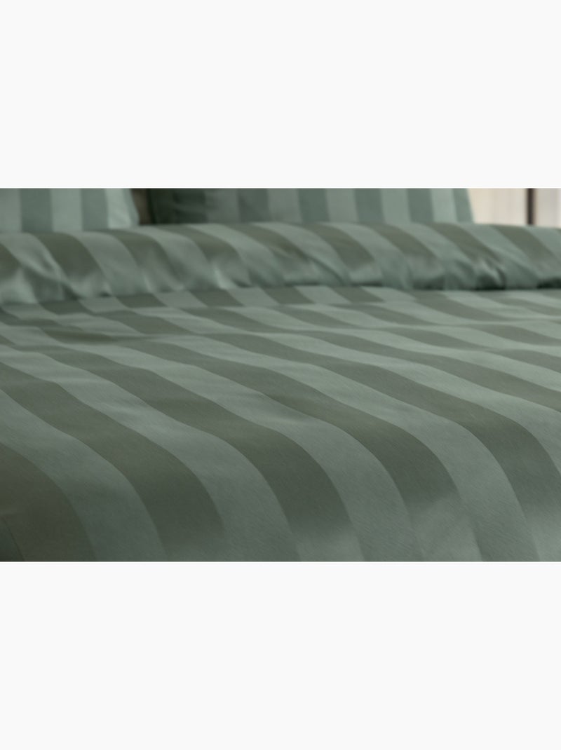 Completo letto in raso Verde - Kiabi