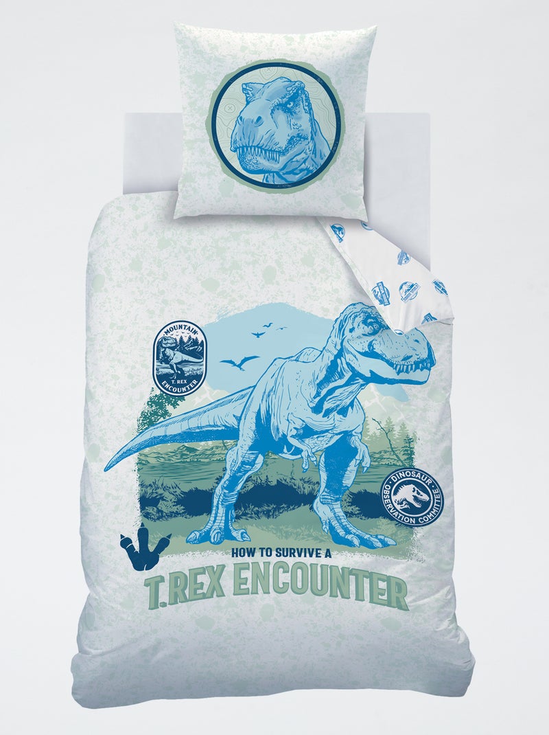 Completo letto 'Jurassic World' - 1 piazza Verde - Kiabi