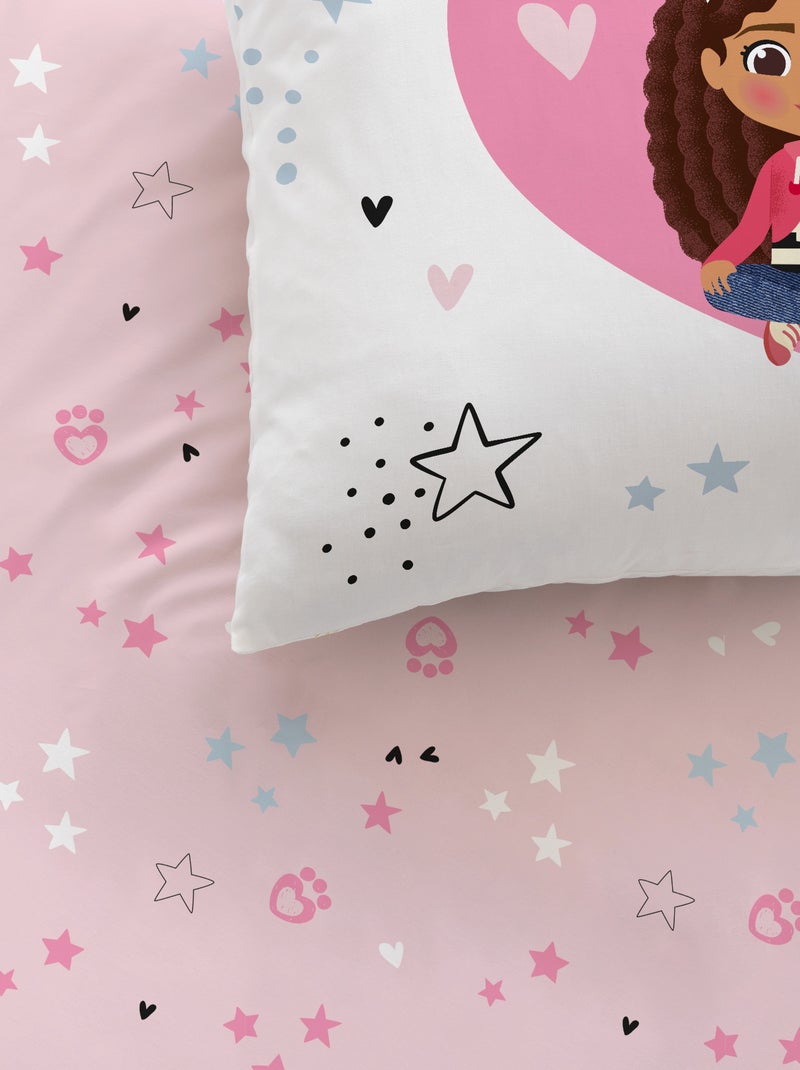 Completo letto 'La casa delle bambole di Gabby' - 1 piazza ROSA - Kiabi