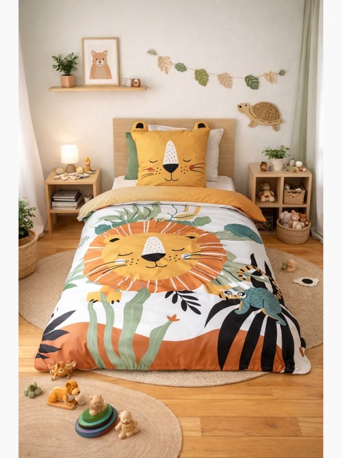 Completo letto LION giallo - Kiabi