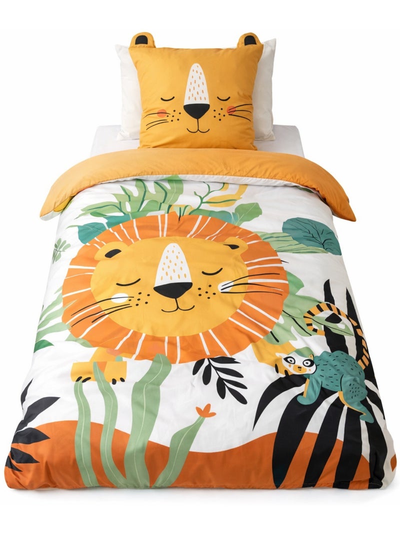 Completo letto LION giallo Giallo - Kiabi