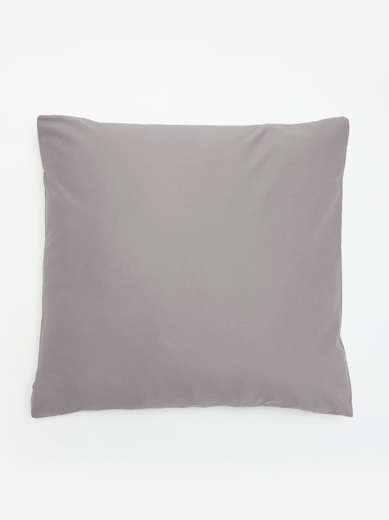 Completo letto matrimoniale 3 pezzi - 1 copripiumino + 2 federe Grigio - Kiabi