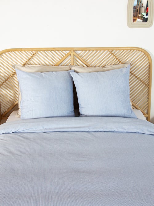 Completo letto matrimoniale 3 pezzi - Copripiumino + 2 federe - Kiabi