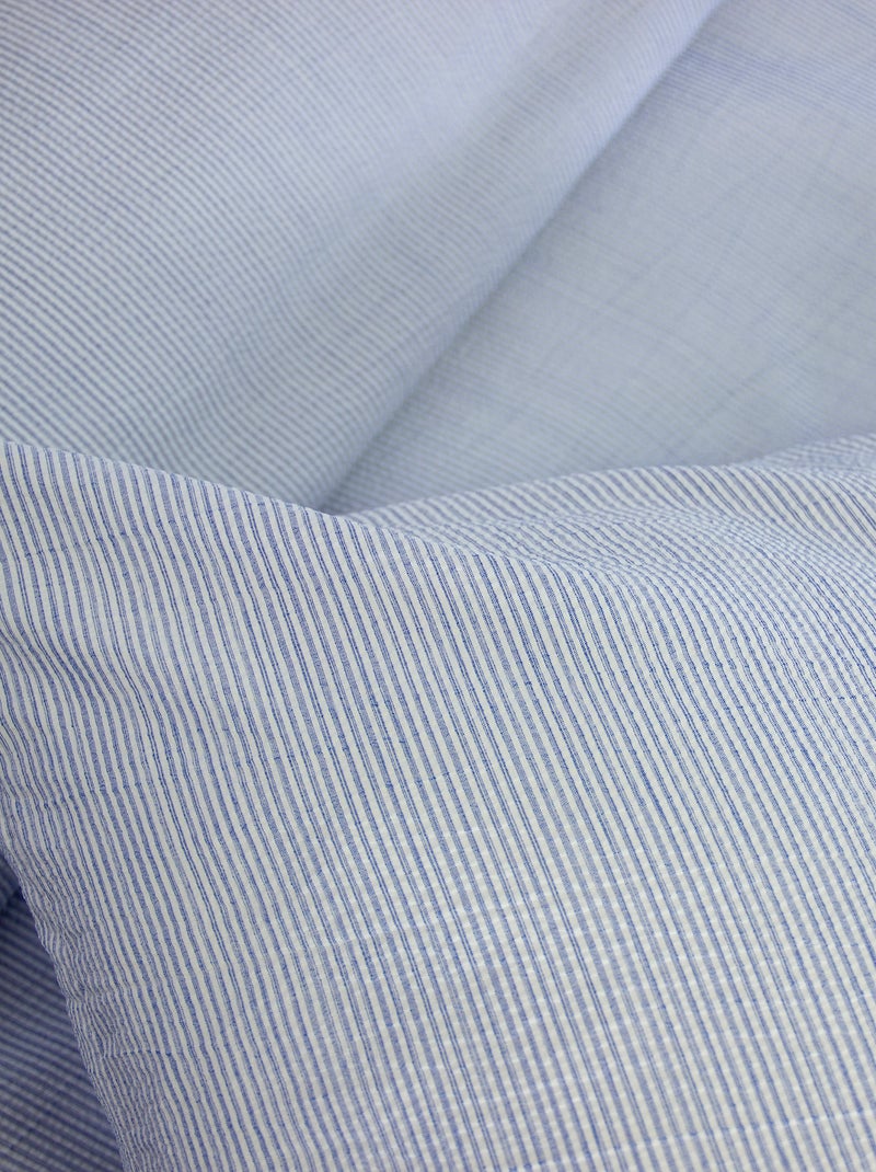 Completo letto matrimoniale 3 pezzi - Copripiumino + 2 federe Blu - Kiabi