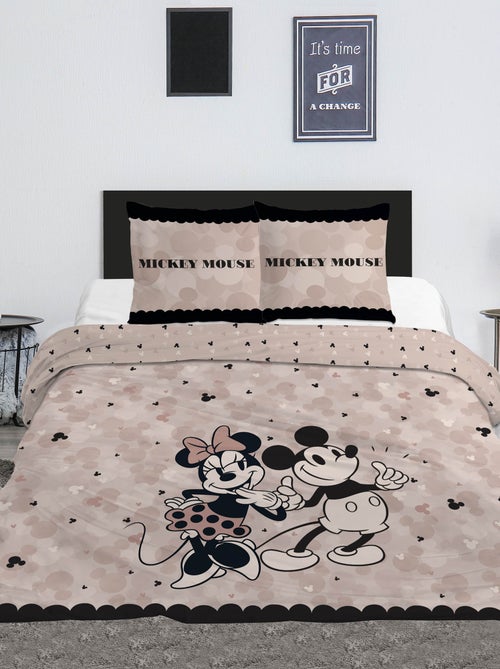 Completo letto 'Mickey Mouse' & 'Minnie Mouse' 'Disney' - 2 persone - Kiabi