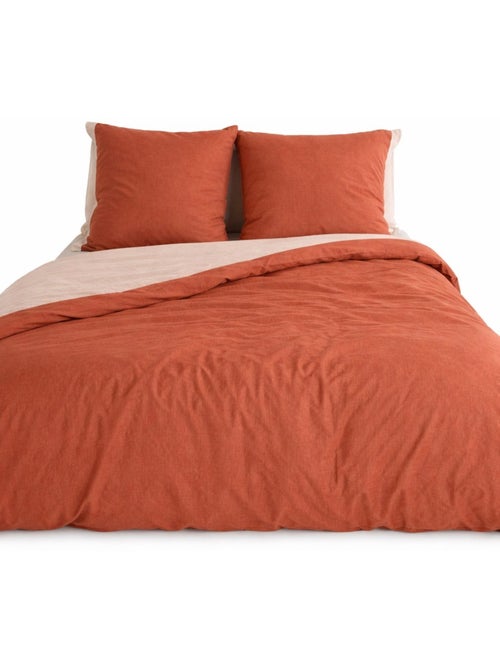 Completo letto microfibra goffrata - Kiabi Completo letto microfibra goffrata - Kiabi