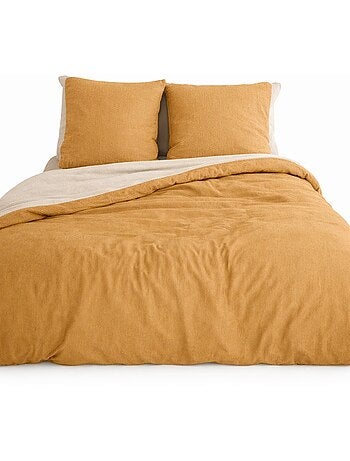 Completo letto microfibra goffrata