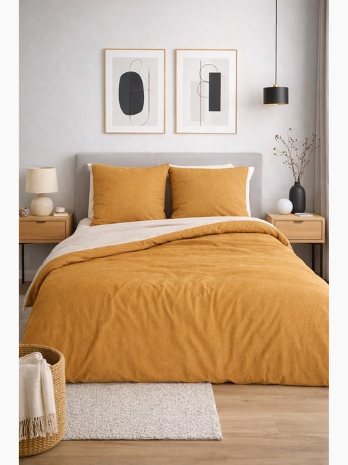 Completo letto microfibra goffrata - Kiabi Completo letto microfibra goffrata - Kiabi