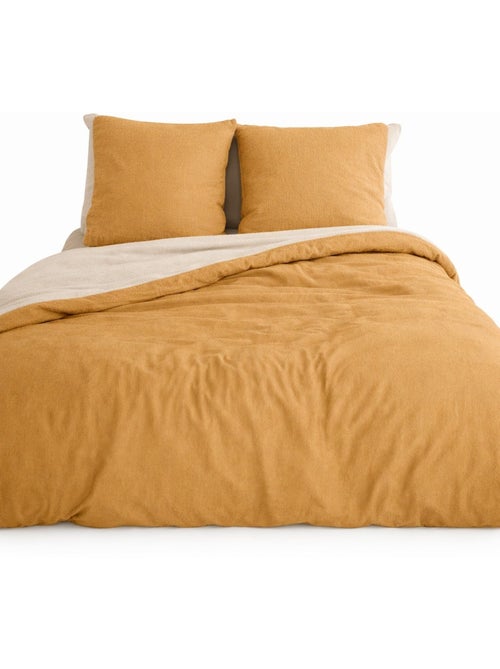 Completo letto microfibra goffrata - Kiabi Completo letto microfibra goffrata - Kiabi