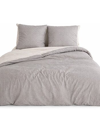 Completo letto microfibra goffrata