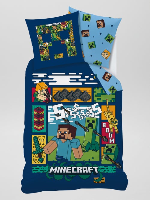 Completo letto 'Minecraft' - 1 persona - Kiabi
