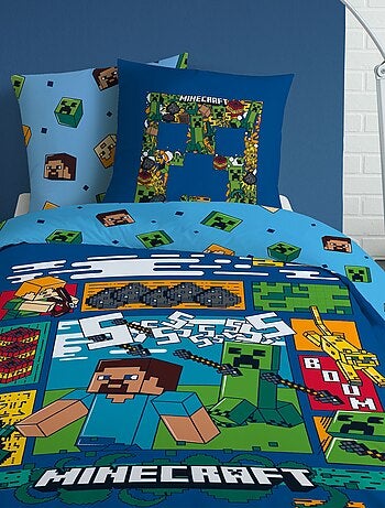 Completo letto 'Minecraft' - 1 piazza