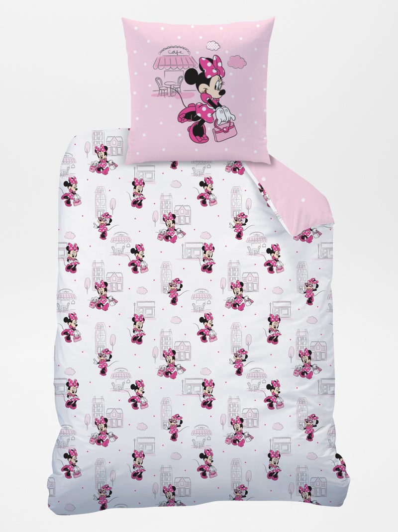 Completo letto 'Minnie' - 1 piazza ROSA - Kiabi