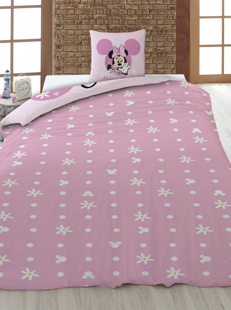Completo letto 'Minnie' - 1 piazza ROSA - Kiabi