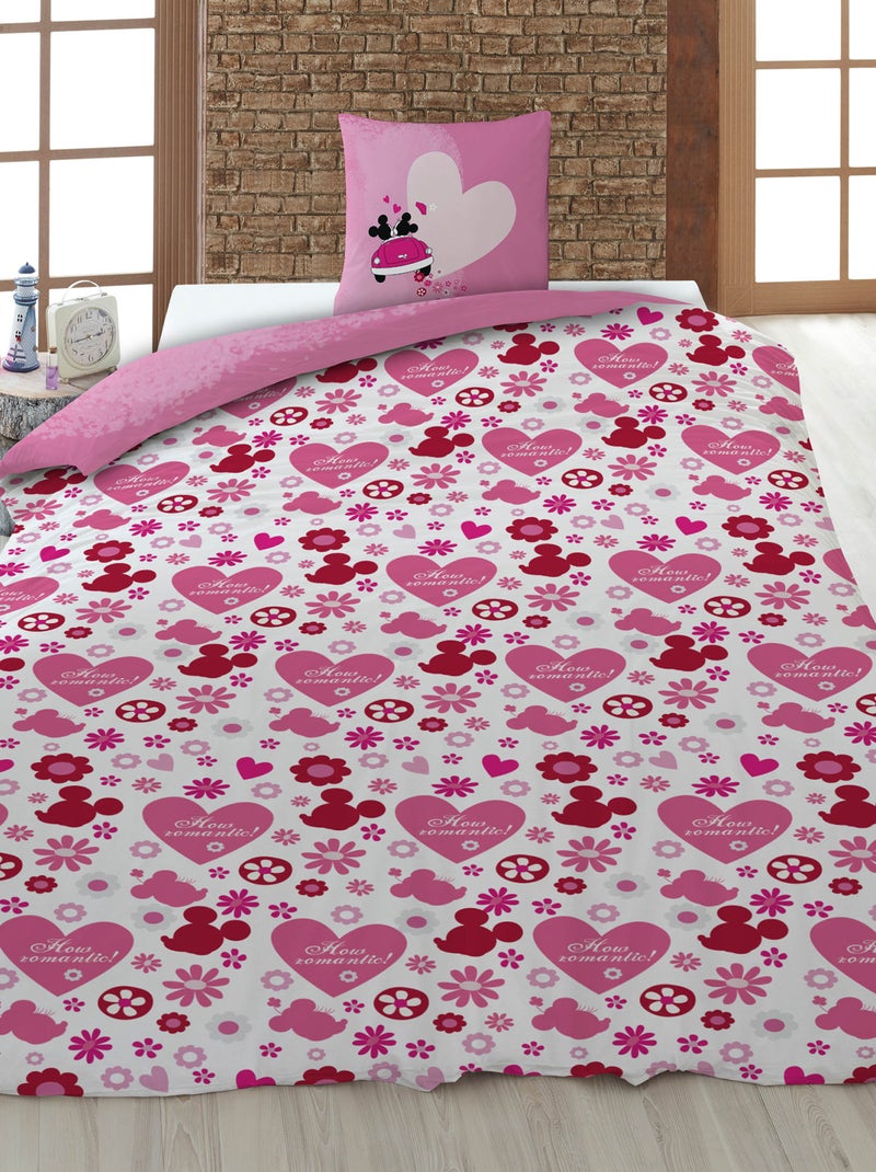Completo letto 'Minnie' - 1 piazza Rosa - Kiabi