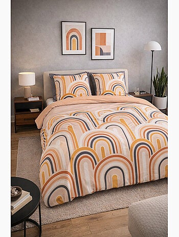 Completo letto motivi archi retro