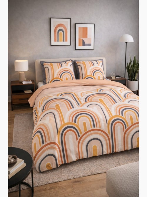 Completo letto motivi archi retro - Kiabi Completo letto motivi archi retro - Kiabi