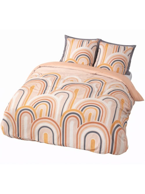 Completo letto motivi archi retro - Kiabi Completo letto motivi archi retro - Kiabi