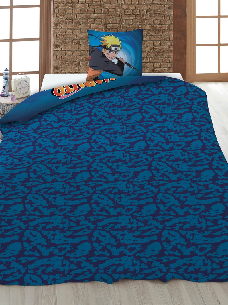 Completo letto 'Naruto' - 1 persona Blu - Kiabi
