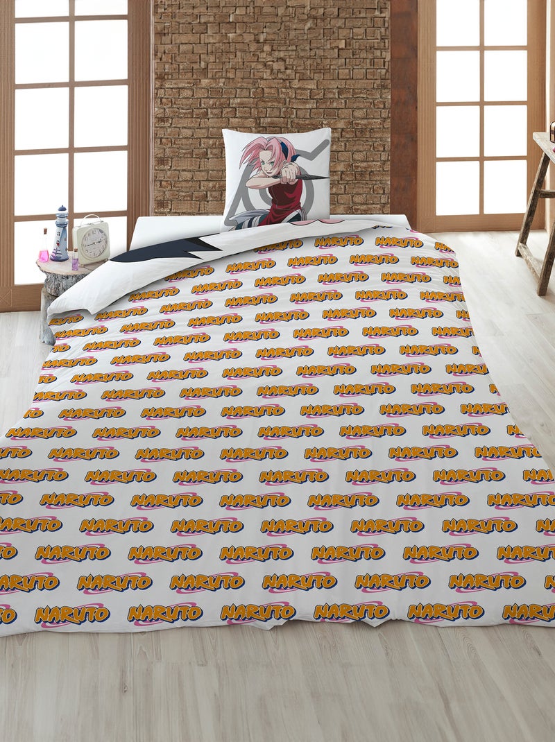Completo letto 'Naruto' - 1 piazza BIANCO - Kiabi