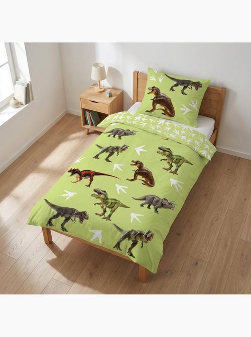 Completo Letto Neonato Cotone Reversibile Dinosauro - Kiabi