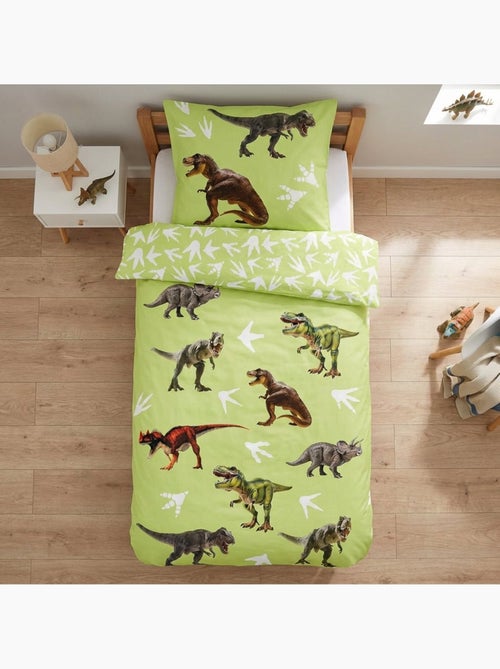 Completo Letto Neonato Cotone Reversibile Dinosauro - Kiabi