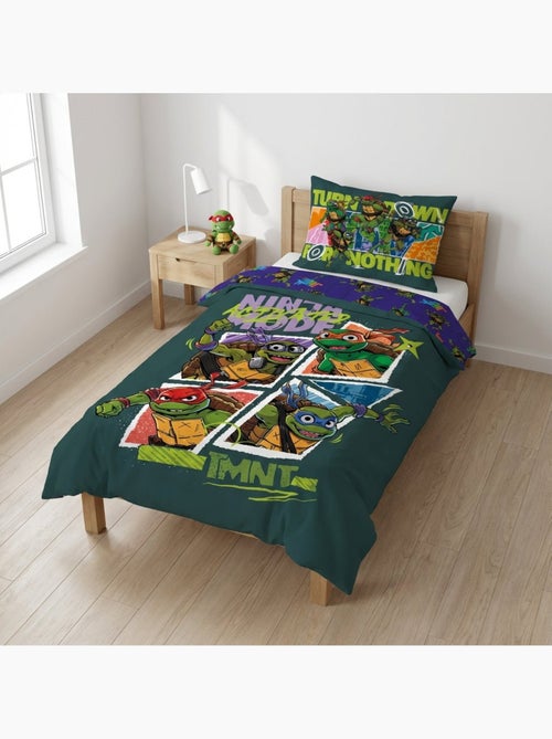 Completo letto neonato delle Tartarughe Ninja con Leonardo, Donatello, Michelangelo e Raphael - Kiabi Completo letto neonato delle Tartarughe Ninja con Leonardo, Donatello, Michelangelo e Raphael - Kiabi