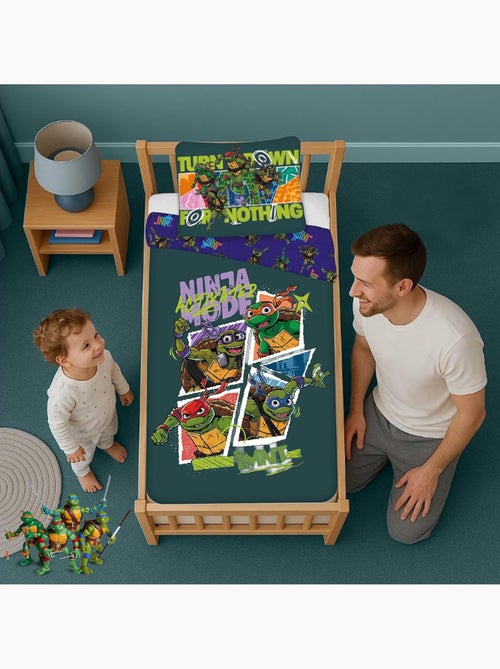 Completo letto neonato delle Tartarughe Ninja con Leonardo, Donatello, Michelangelo e Raphael - Kiabi Completo letto neonato delle Tartarughe Ninja con Leonardo, Donatello, Michelangelo e Raphael - Kiabi