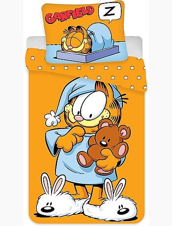 Completo letto neonato Garfield reversibile – 100% cotone