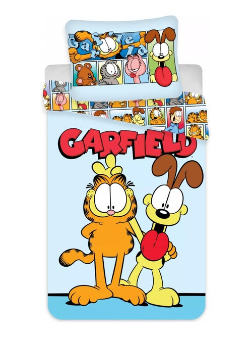 Completo Letto Neonato in Cotone Garfield - Kiabi Completo Letto Neonato in Cotone Garfield - Kiabi