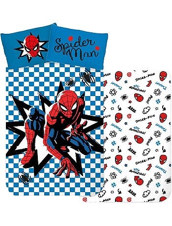 Completo letto neonato Spider-Man reversibile – 100% cotone