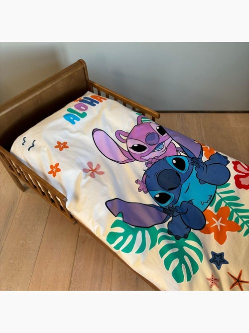 Completo letto neonato Stitch con Angel fosforescente reversibile – 100% cotone - Kiabi