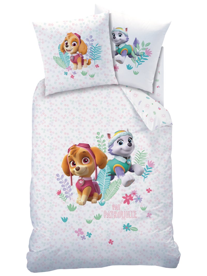 Completo letto 'Paw Patrol' - 1 piazza bianco - Kiabi
