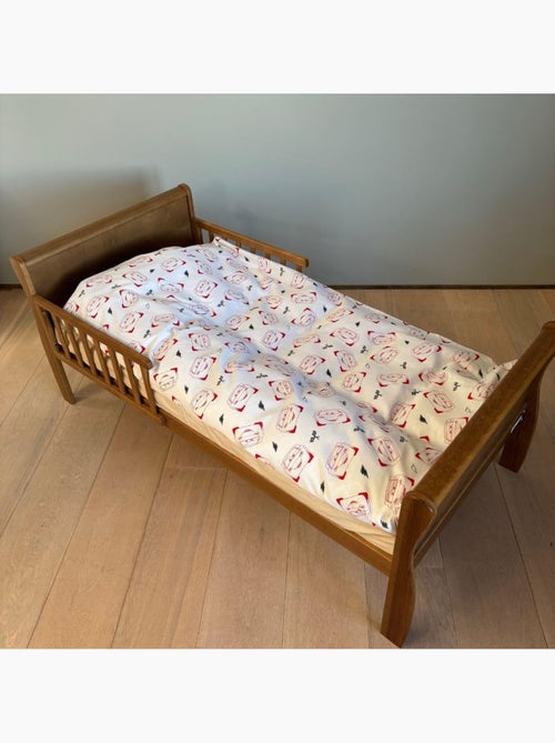 Completo letto per bambini Cars con Lightning McQueen fosforescente reversibile – 100% cotone - Kiabi