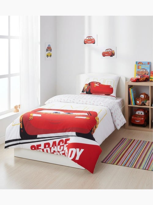 Completo letto per bambini Cars con Saetta McQueen – 100% cotone - Kiabi