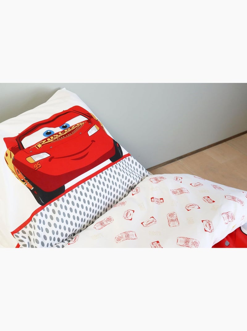 Completo letto per bambini Cars con Saetta McQueen – 100% cotone Rosso - Kiabi