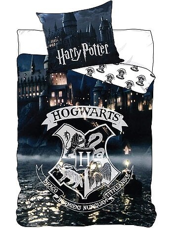 Completo letto per bambini Harry Potter reversibile – 100% cotone