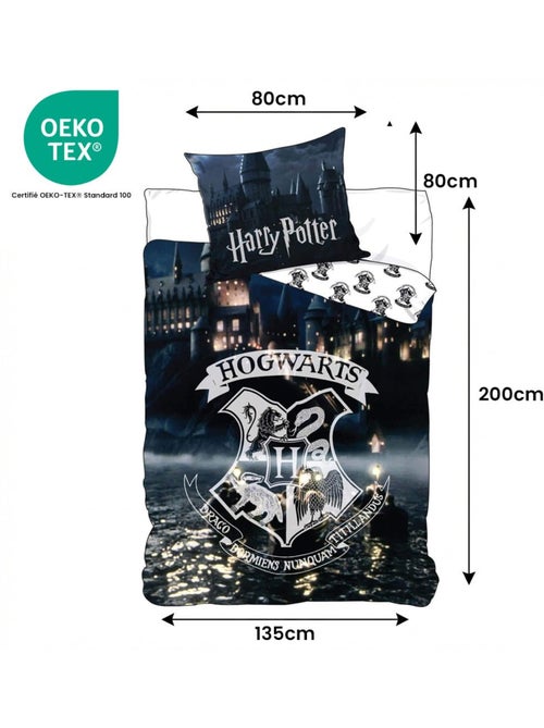 Completo letto per bambini Harry Potter reversibile – 100% cotone - Kiabi