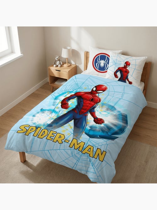 Completo letto per bambini Spider-Man reversibile – 100% cotone - Kiabi